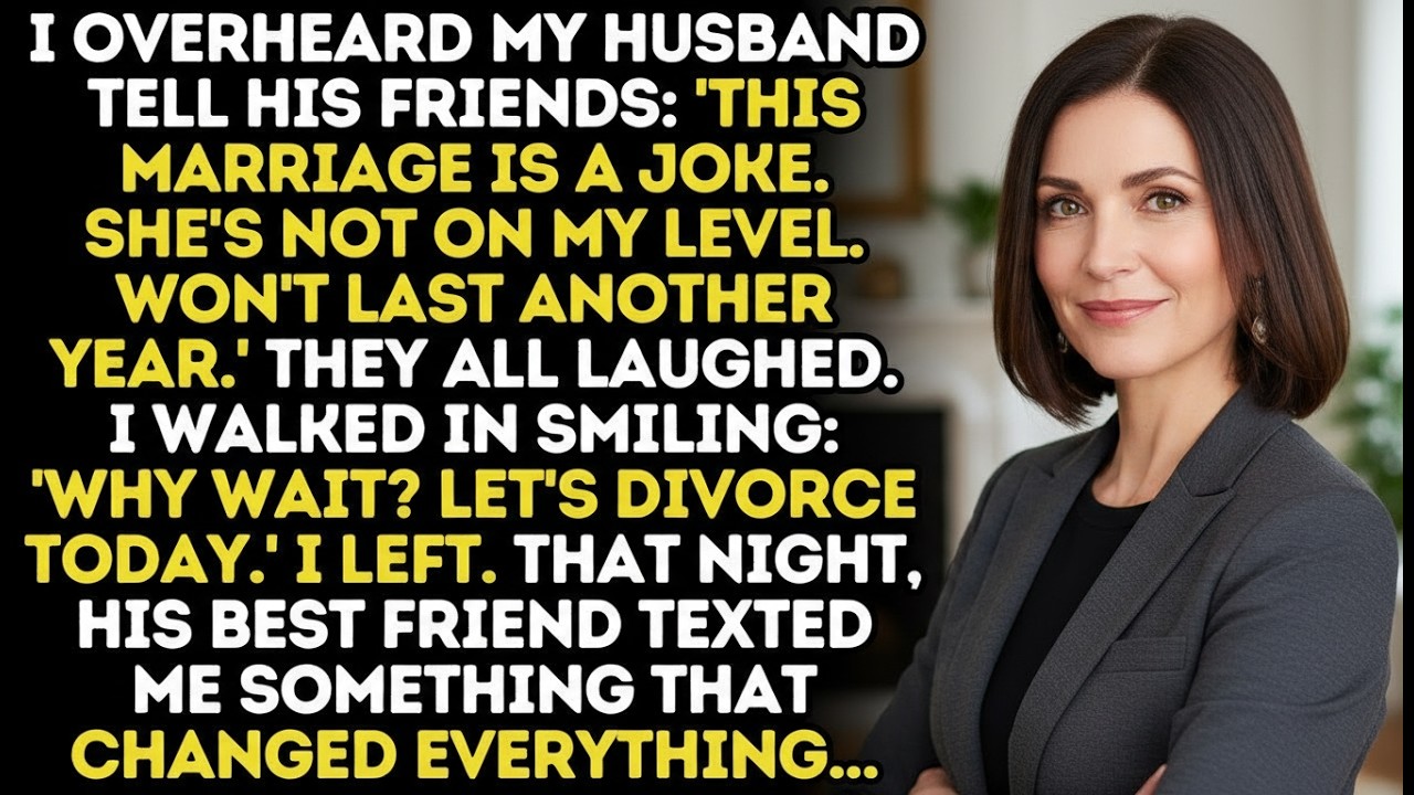My Husband Mocked Our Marriage at a Luxury Dinner — I Walked Out and Built a Fortune He Envied