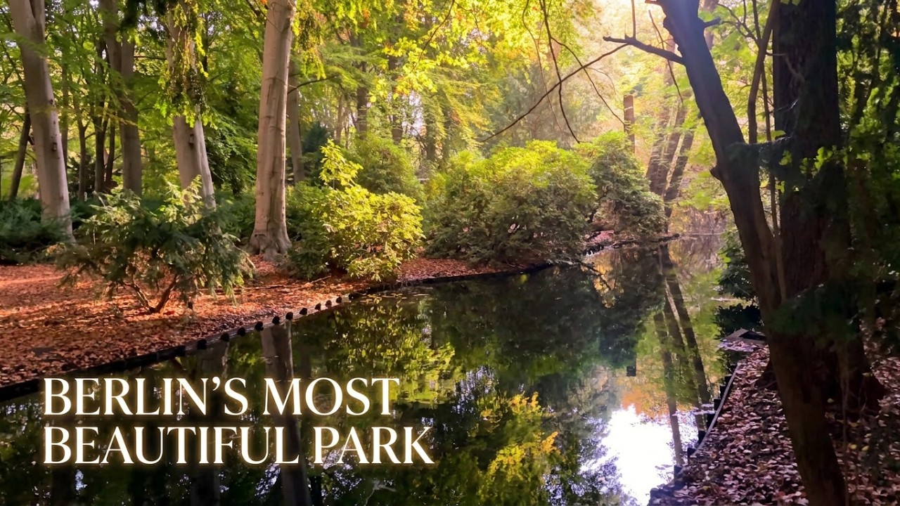 Tiergarten Berlin Walking Tour 4K | Explore the City&rsquo;s Most Beautiful Park 🌳🇩🇪