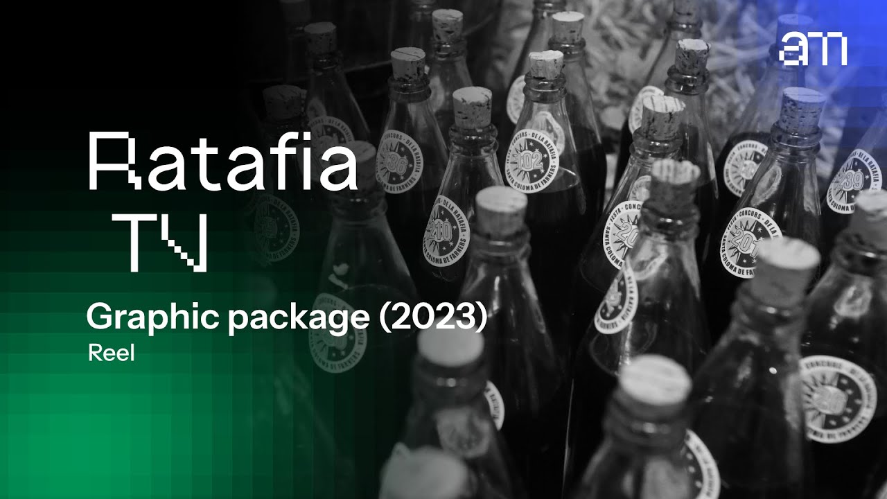 Ratafia TV &mdash; Graphic package | Reel