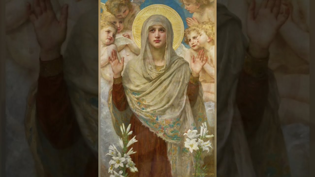 Царица Ангелов. В.А.Бугро (1845 -1905 гг.) 😇🙏🌈🤍🕊