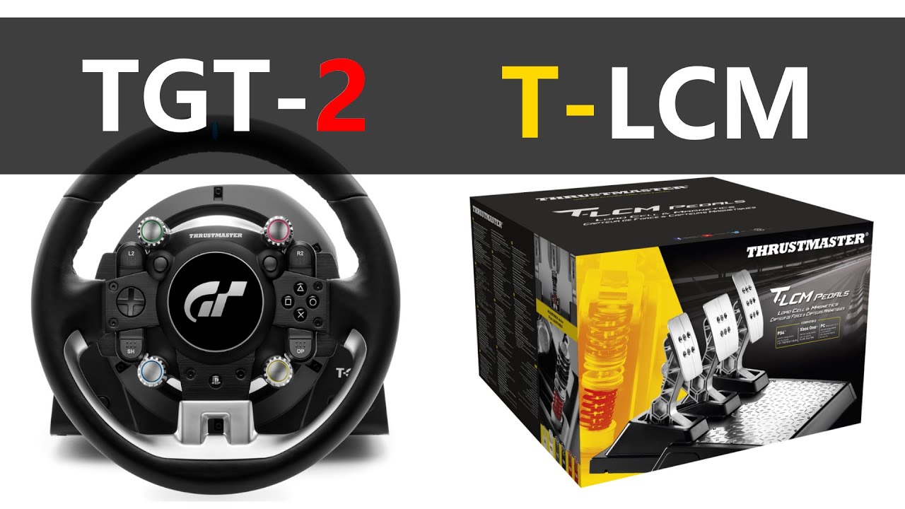 🎁 Unboxing Thrustmaster TGT 2  +  Pedales T LCM