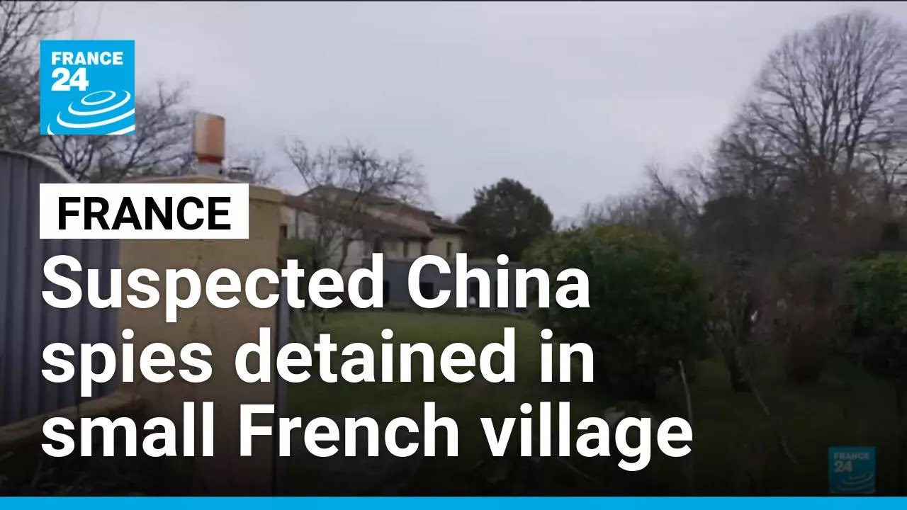 Suspected China spies detained in France • FRANCE 24 English