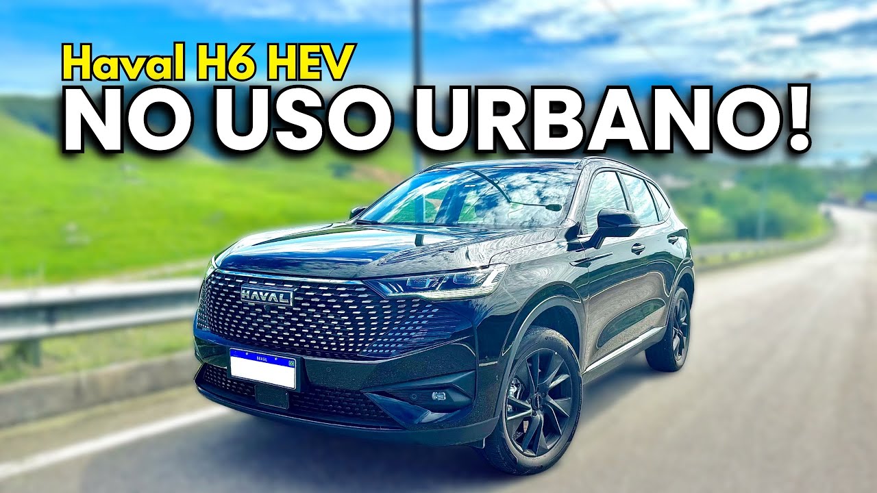 Testei o Haval H6 HEV na cidade e o consumo me surpreendeu! 