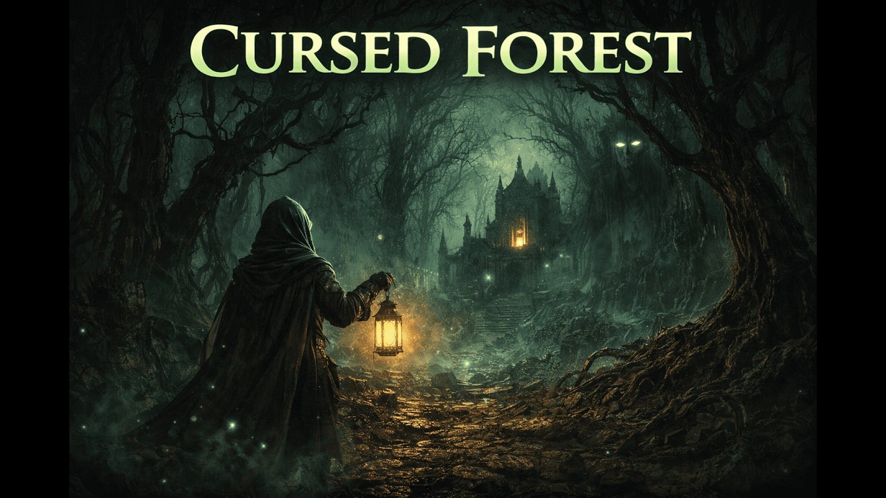 Cursed Forest Ambient 🌑 Dark Fantasy Music for Writing & RPG