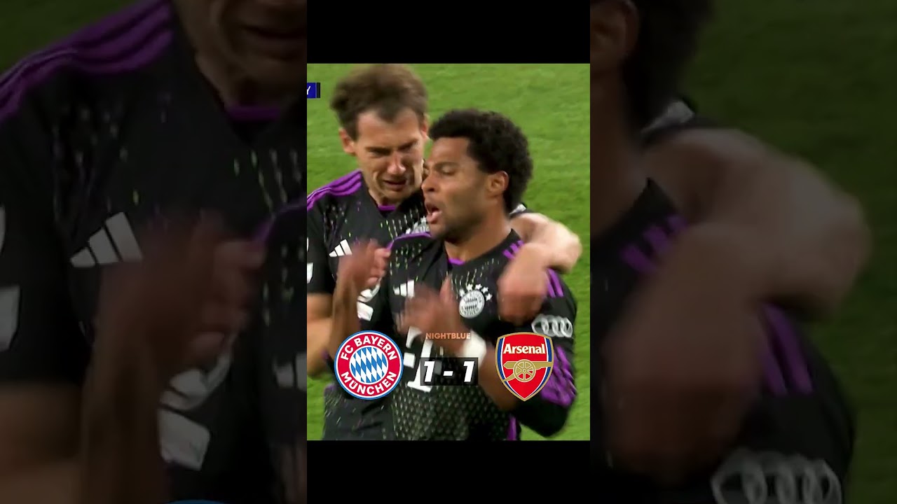 What a game 🔥Arsenal Bayern Munich 2024