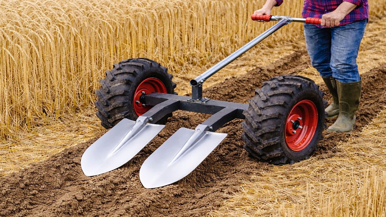 This device deserves a Nobel Prize! Turning an old shovel into a million-dollar tool.