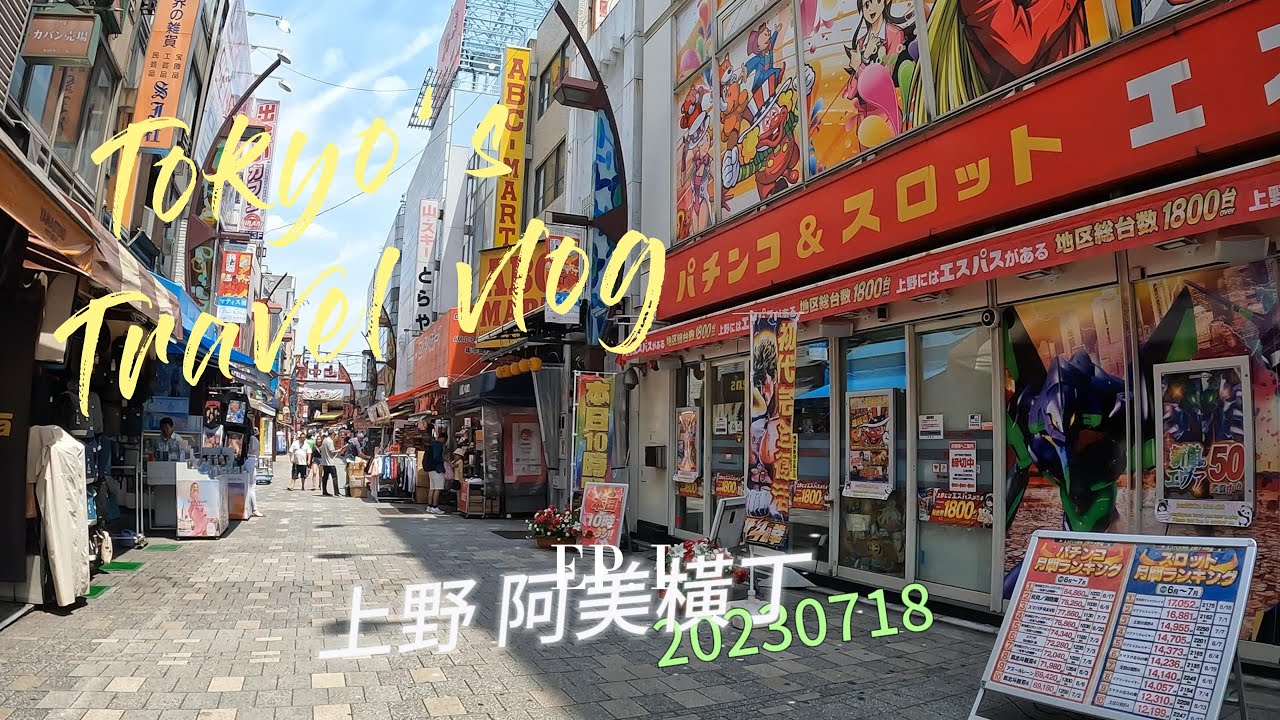 漫步在日本/東京篇PART2/上野阿美橫町/有得吃有得買東京必逛景點/日本迪化街！