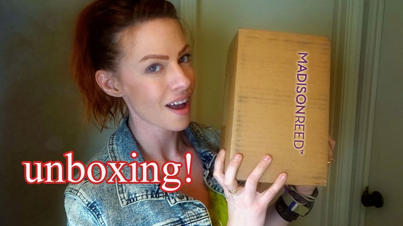 Unboxing Madison Reed! Dye at your door!
