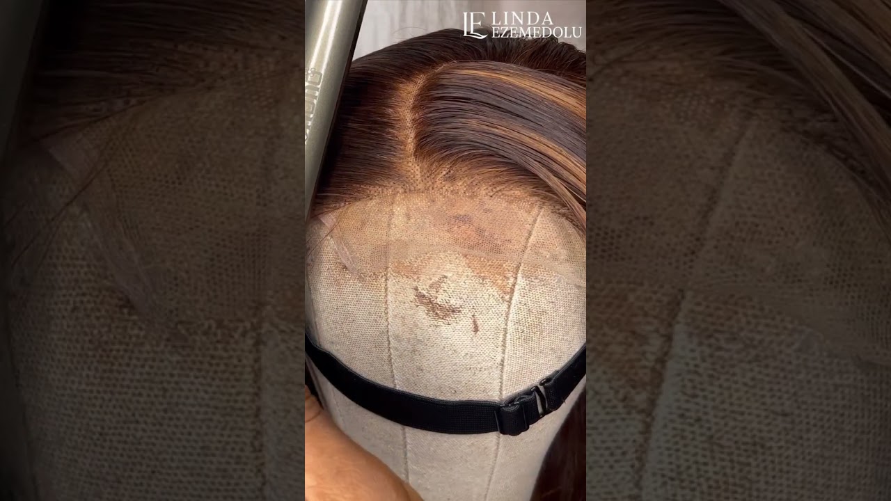 КАК ПРЕВРАТИТЬ ПАРИК С ПРОБОЛОМ В ПРОБОЛ ФОРМЫ C #hairstyling #cpart #hairtutorial