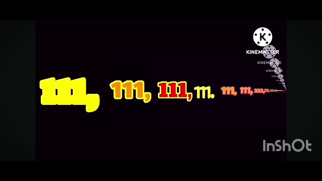 Numbers 0 to Not Centillion