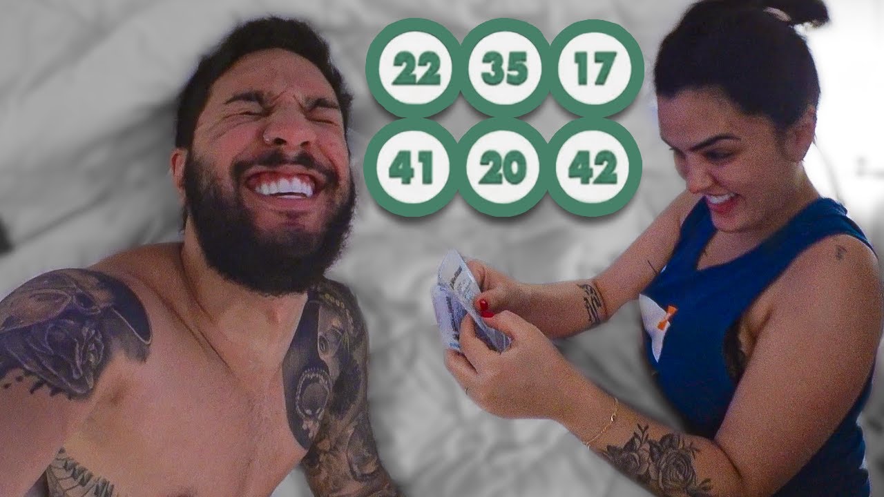 ACERTAMOS AS DEZENAS DA MEGA SENA...em cartelas diferentes 😱