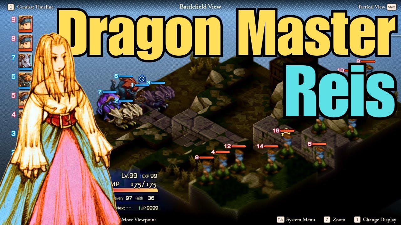 Final Fantasy Tactics - The Ivalice Chronicles | Reis The Dragon Master | FFT