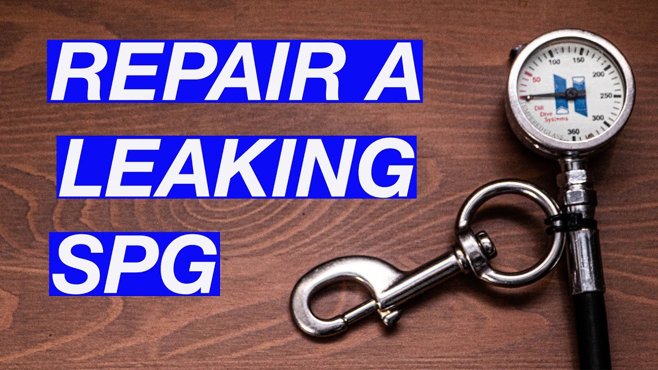 HOW TO REPAIR A LEAKING SPG | Beginners Guide to fixing a leaking Contents Gauge | SCUBA DIVING