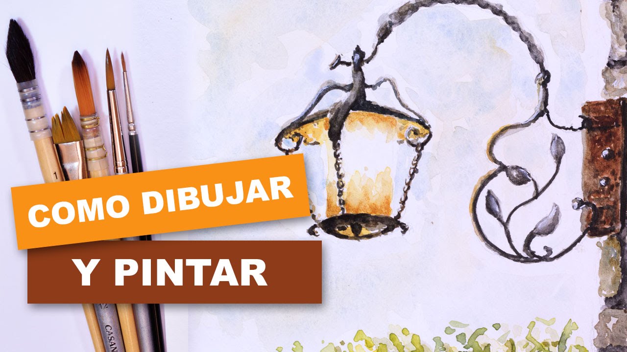 Como dibujar y pintar facil con acuarela