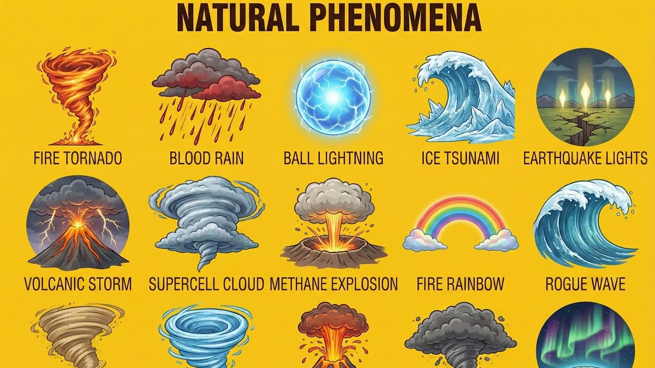 15 Rare & Dangerous Natural Phenomena Caught on Camera | Earth’s Most Extreme Events