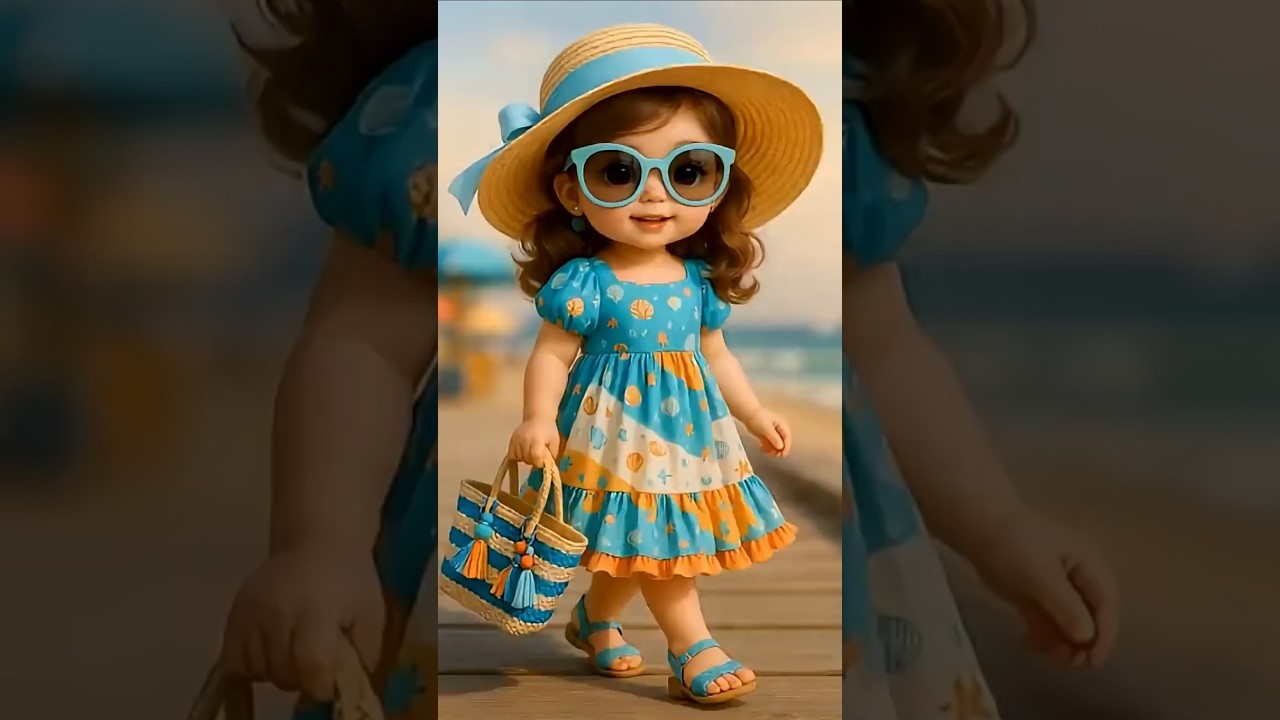 Fashion Dolls 🌼👗 Sunshine Style Glow-Up #shorts #fashion