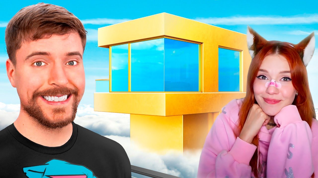 MrBeast - Дом за $1 Vs $100,000,000! Мистер Бист Реакция