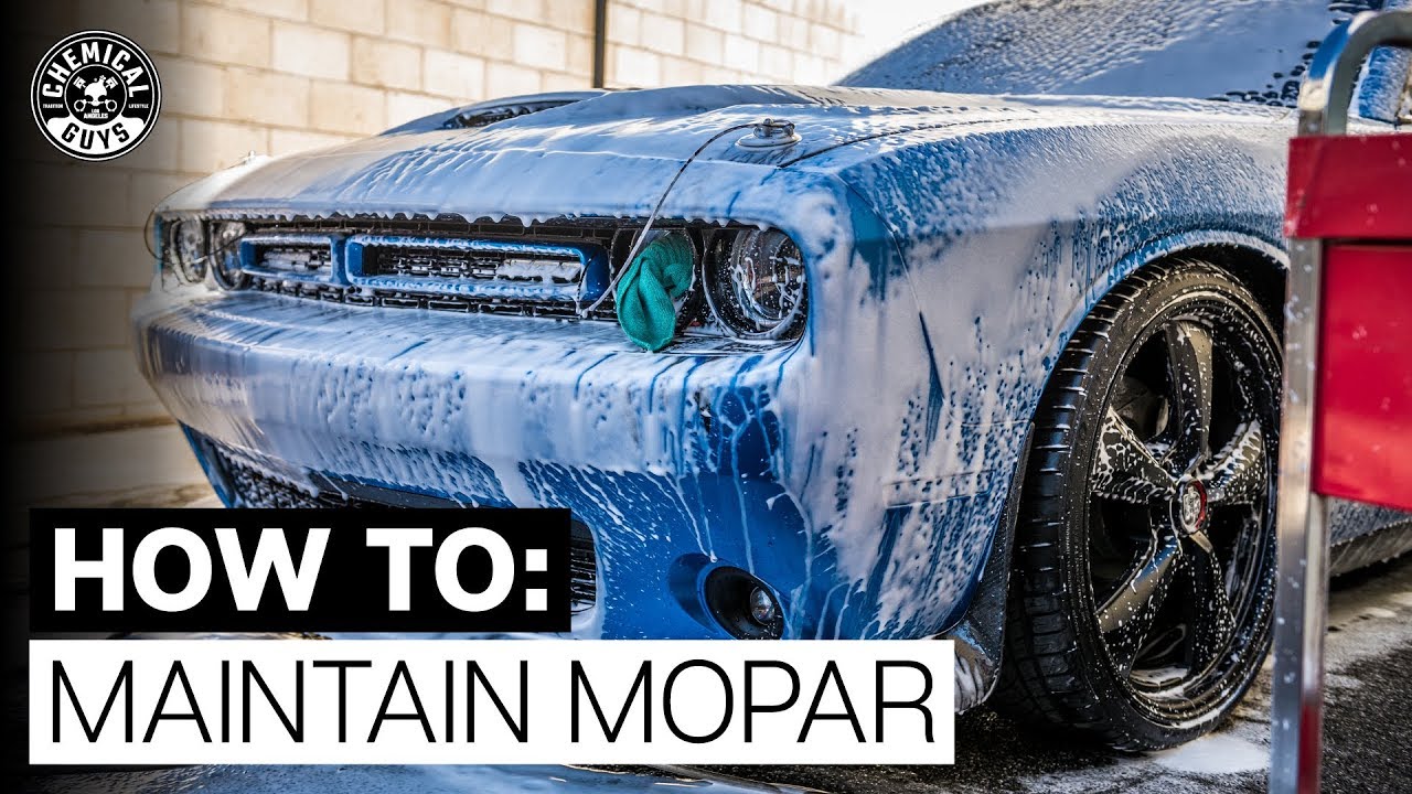 Mopar Detail | Custom Built Dodge Challenger Wash! - Chemical Guys Car Care