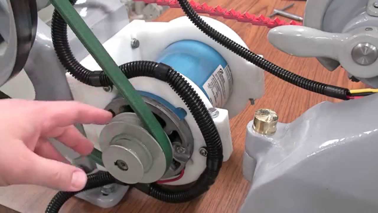 Converting a South Bend lathe from an AC motor to a DC motor