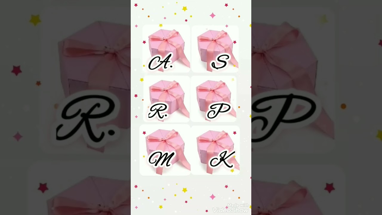 Choose your Name letter 🥰 and see your gifts. #shorts #like #girl #boy