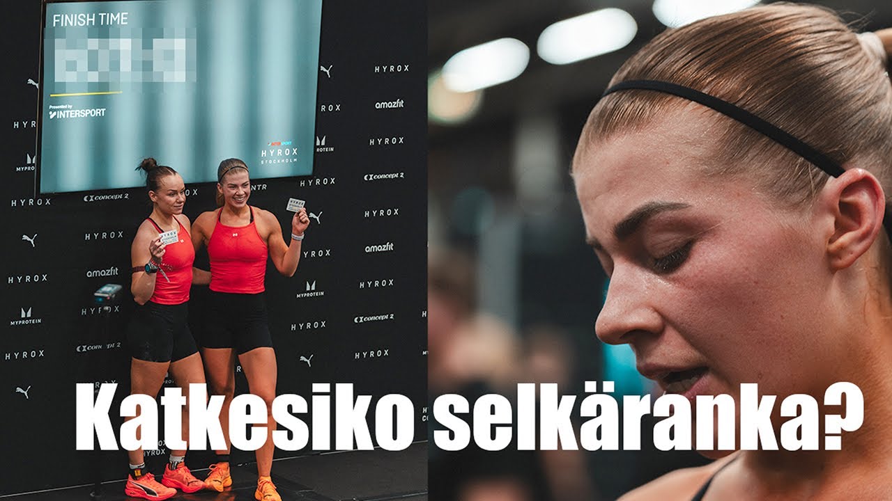 Tukholman HYROX yll&auml;tti t&auml;ysin 🫣 Kisap&auml;iv&auml;n vlogi