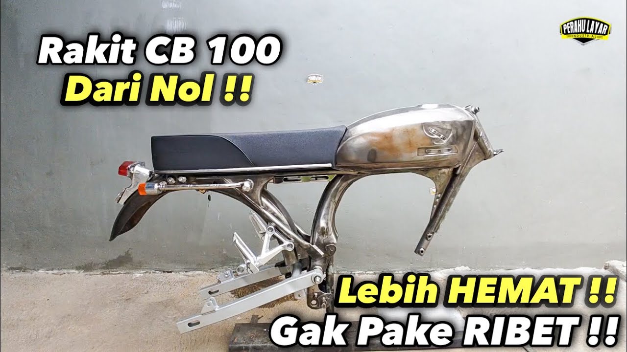 Rakit motor CB 100 dari Nol!! Mending GiNi !!