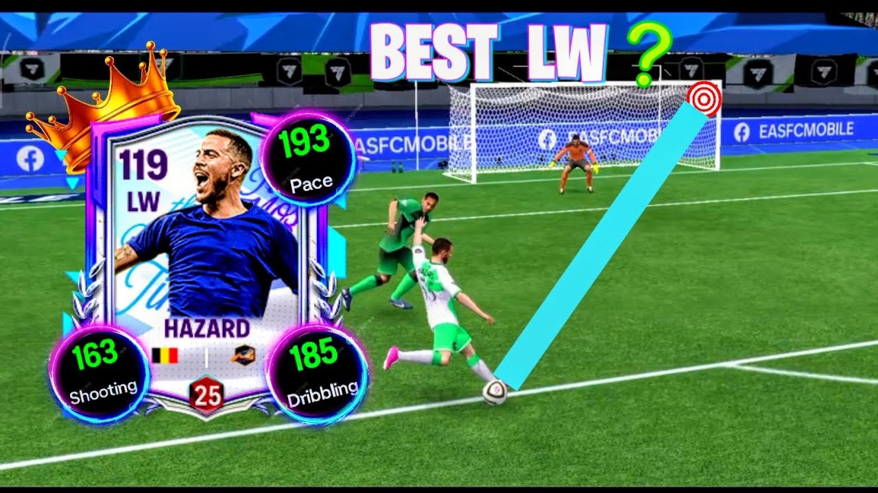 115 Ovr Eden Hazard Review 🔥 | Best Lw? | Full gameplay & review ❤‍🔥