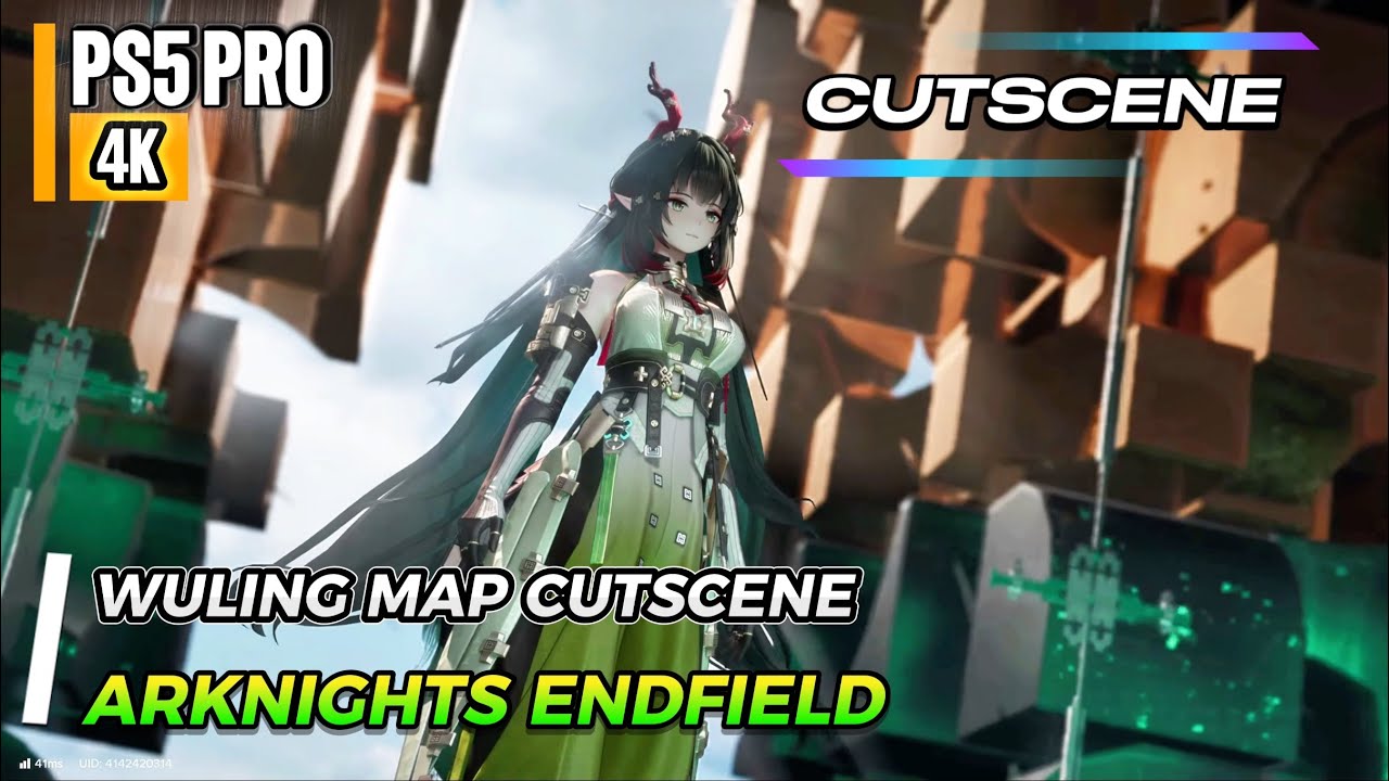 Видеоролик с картой Улин в разрешении 4K, Arknights: Endfield PS5 Pro