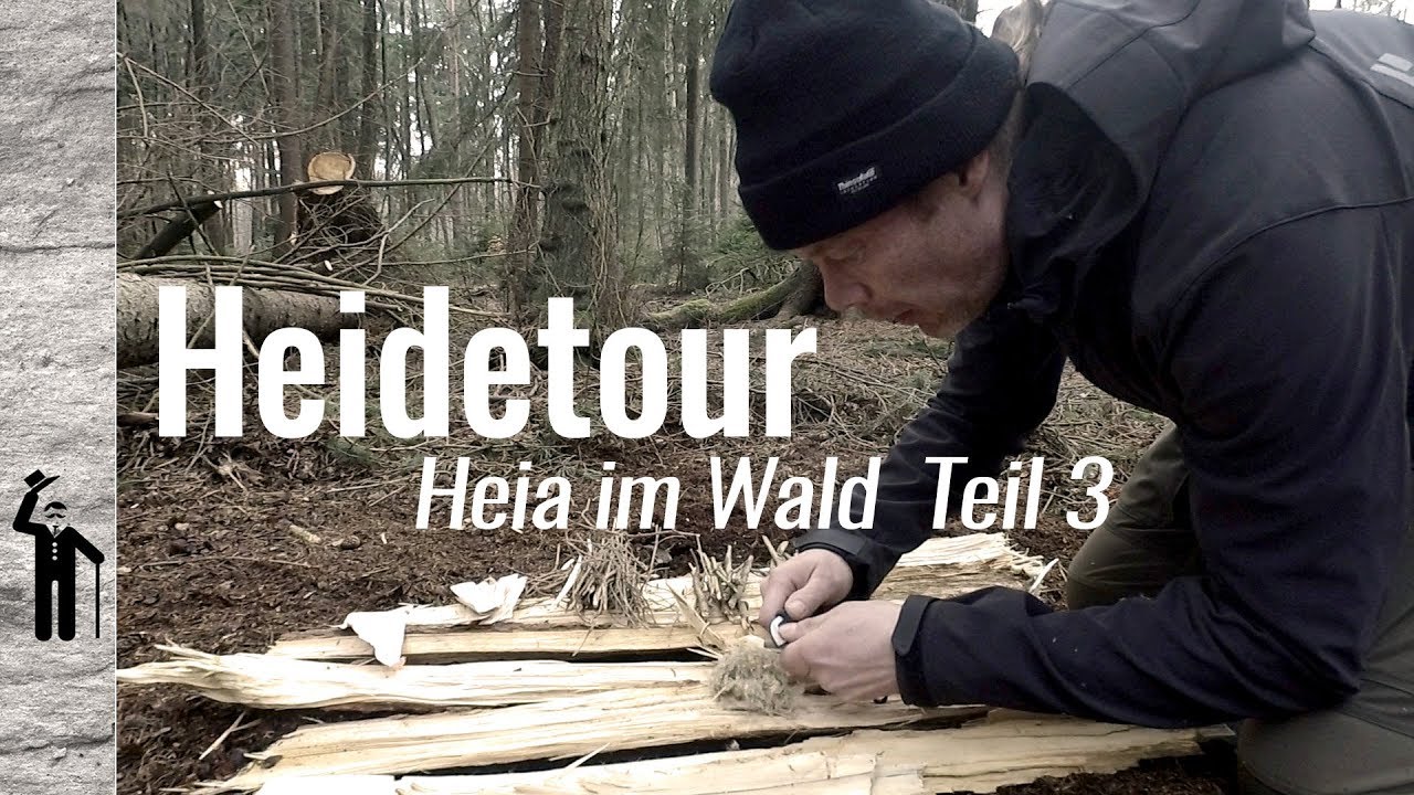 D&uuml;bener Heide Tour mit Waldcamp - Teil 3 ...Friederike und die W&ouml;lfe