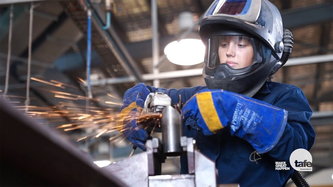 Sparks fly for dream job: Brittney Bellingham, Boilermaking