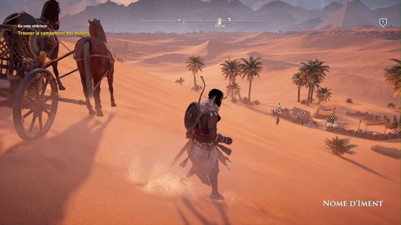 réussir Ex voto ultérieur + la dame du massacre sur Assassin's Creed Origins