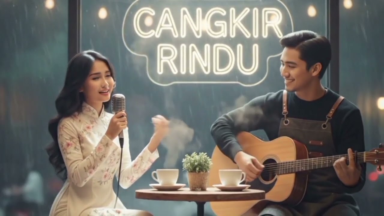 HUJAN DI KAFE RINDU | Cafe Cangkir Rindu | Official Full Version