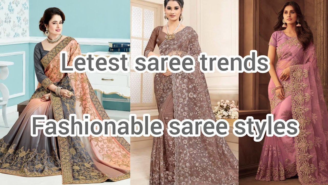 ✨ Beautiful Saree Collection | Latest Saree Designs 2025 ✨#trending#trend