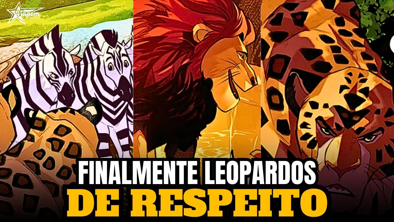 FINALMENTE LEOPARDOS COM DESTAQUE EM O REI LEÃO l O CONFRONTO COM OS LEOPARDOS - THE LION KING 1