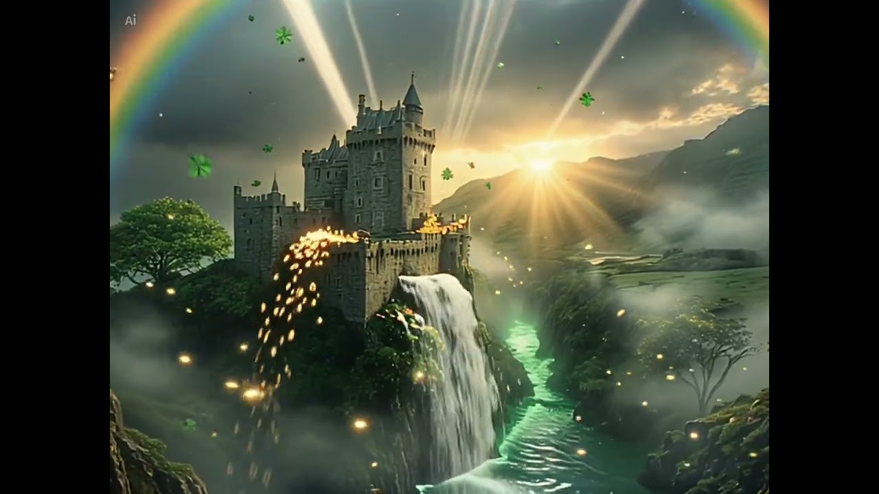 🍀 77x LUCK! 16K 3D Irish Art Pack + PLR Rights Tutorial 