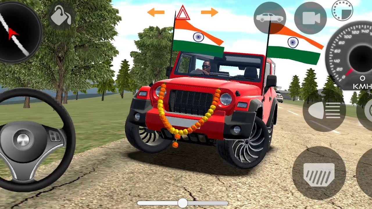 Modified Mahindra Thar😈Games:Indian Thar (Gadi Wala Games) Car Game Android Game - And roid Gameplay