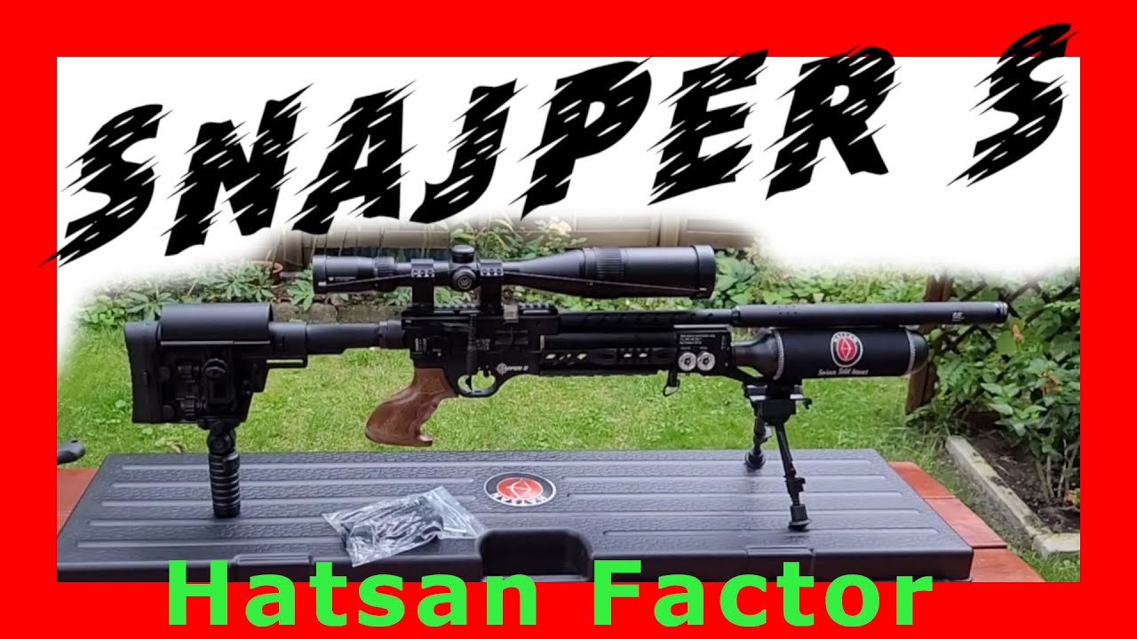 Hatsan Factor Sniper S - wiatrówka PCP inspirowana bronią ostrą