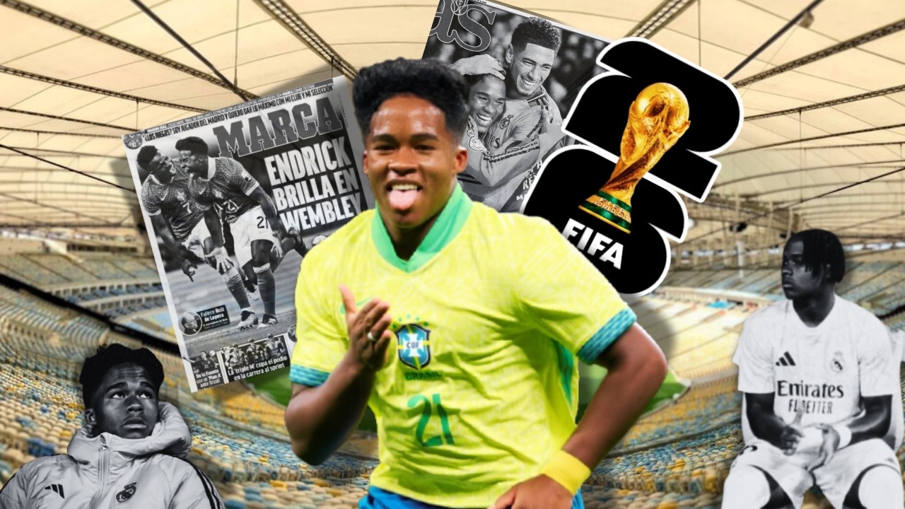 ENDRICK VAI PRA COPA