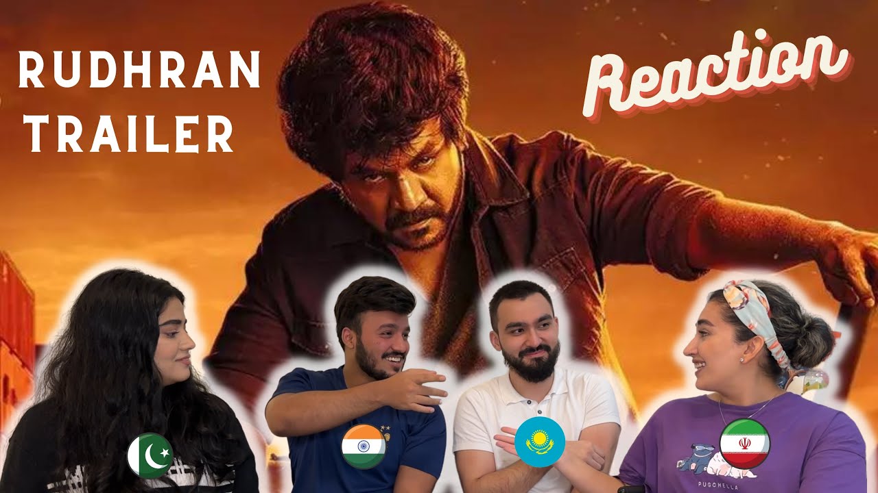RUDHRAN OFFICIAL TRAILER REACTION | Raghava Lawrence | Sarath Kumar | GV Prakash | Kathiresan