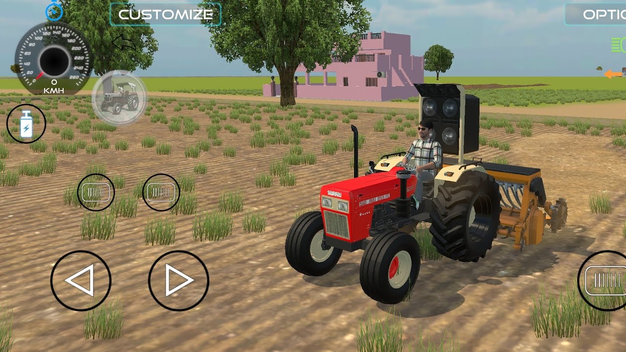 New swaraj tractor farming mod | indian vichal simulator 3d