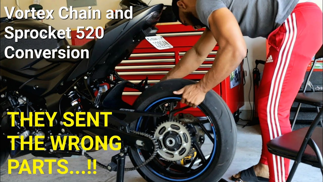 Vortex Chain and Sprocket Installation(gearing change) | Build Series Ep. 2