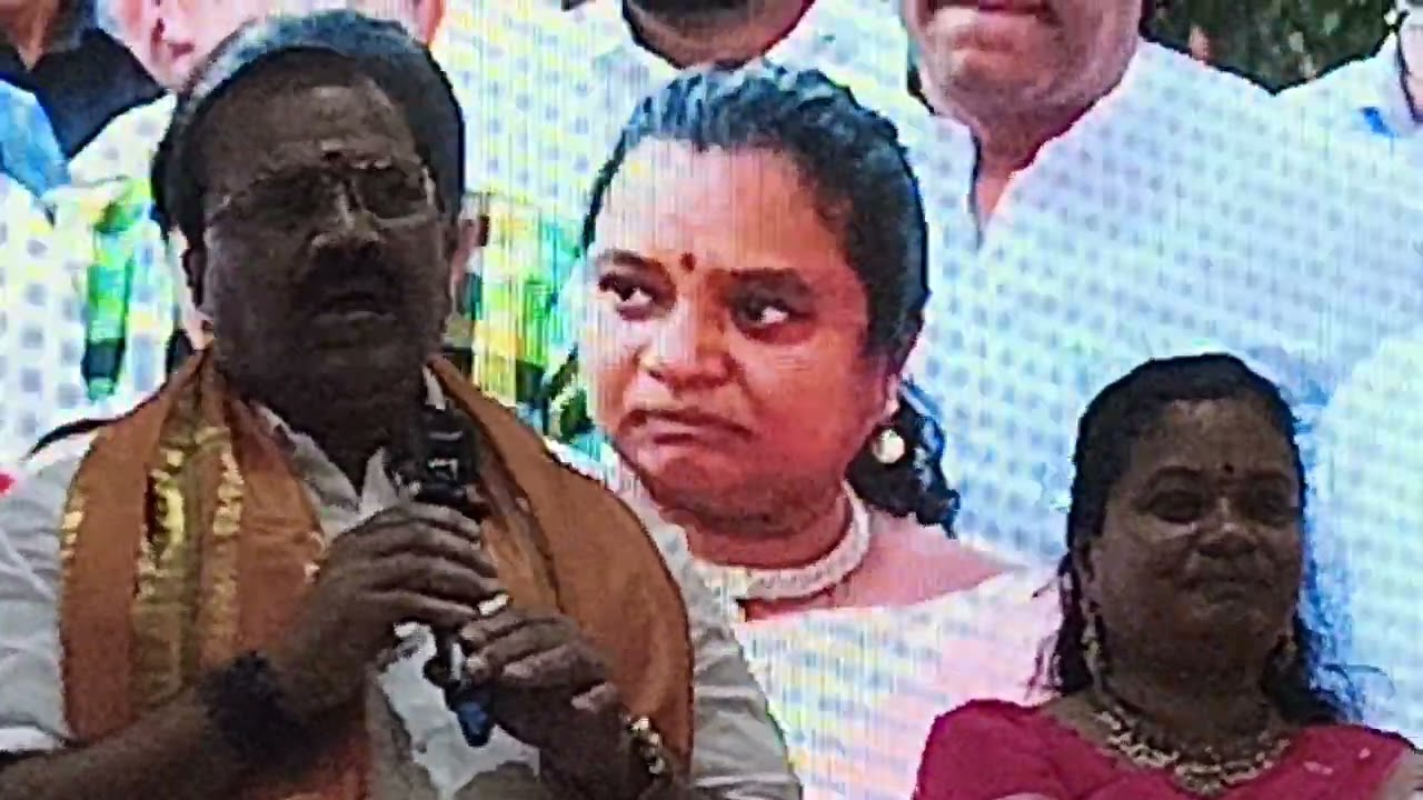 ,*హిమాయత్ నగర్ కార్పొరేటర్ మహాలక్ష్మి రామన్ గౌడ్ గారిజన్మదిన వేడుకలులోమాట్లాడుతున్న రామన్ గౌడ్*