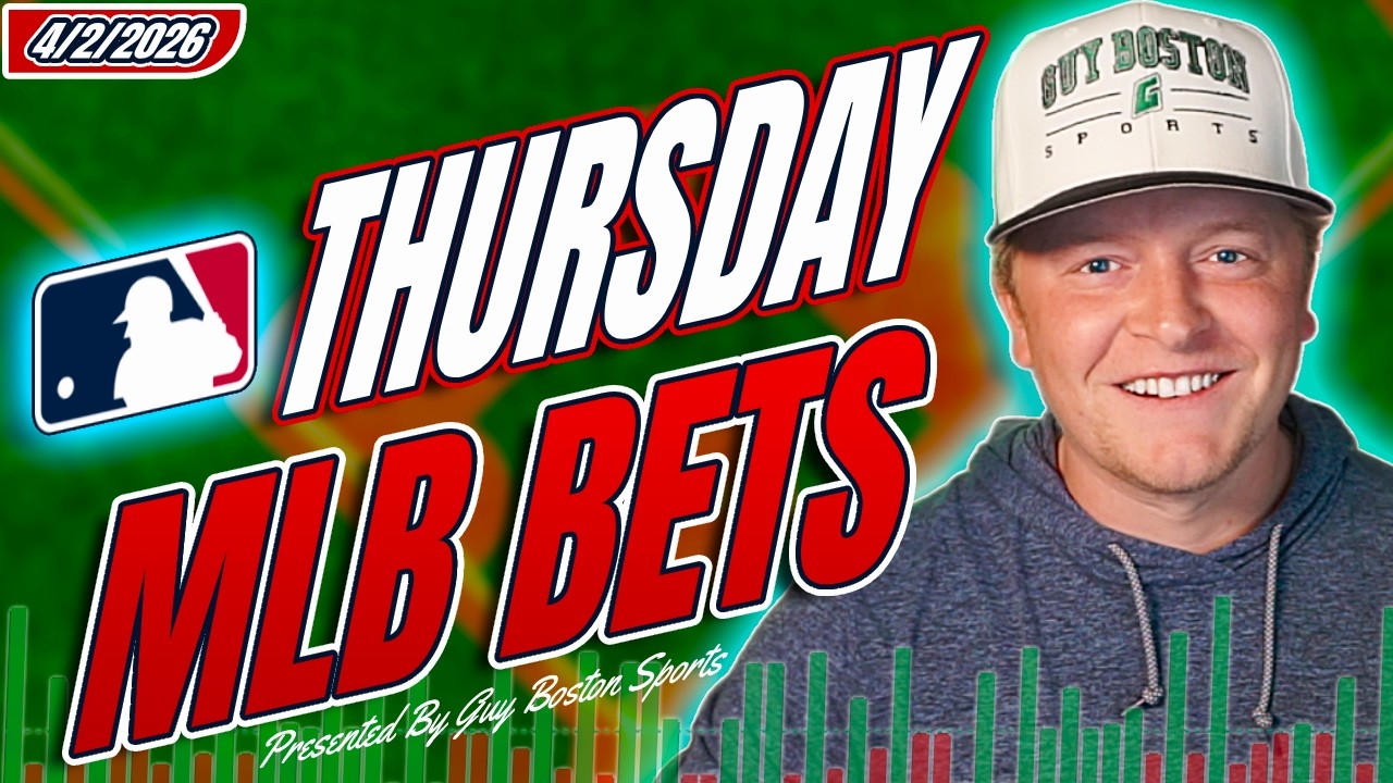 Прогнозы на матчи MLB сегодня, четверг, 2 апреля 2026 г. | Бесплатные лучшие ставки, прогнозы и с...