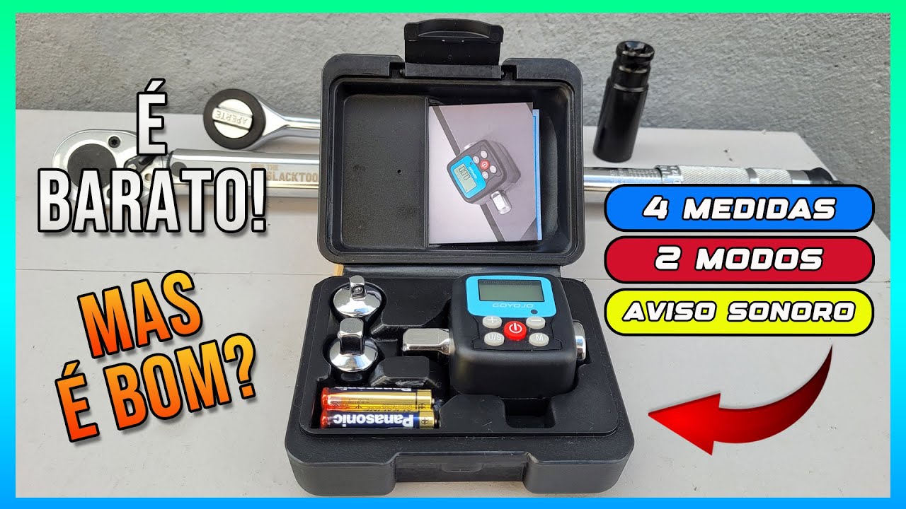 Torquímetro Digital Goyojo GN200: Review Completo e Atualizado (2025)