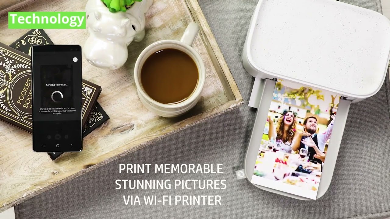 Sprocket Studio Plus WiFi Printer &ndash; Wirelessly Prints 4x6&rdquo; Photos from Your iOS & Android Device