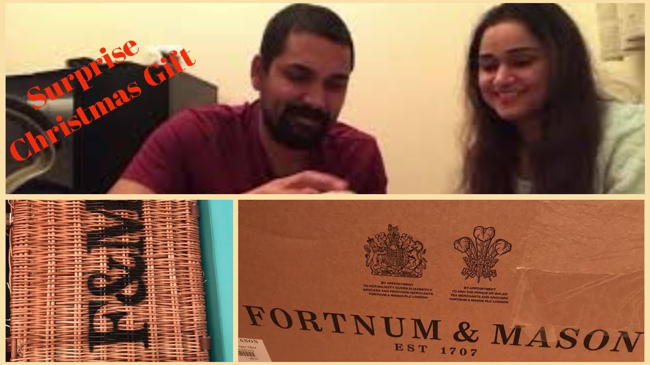 Unboxing a surprise gift |FORTNUM & MASON| Xmas