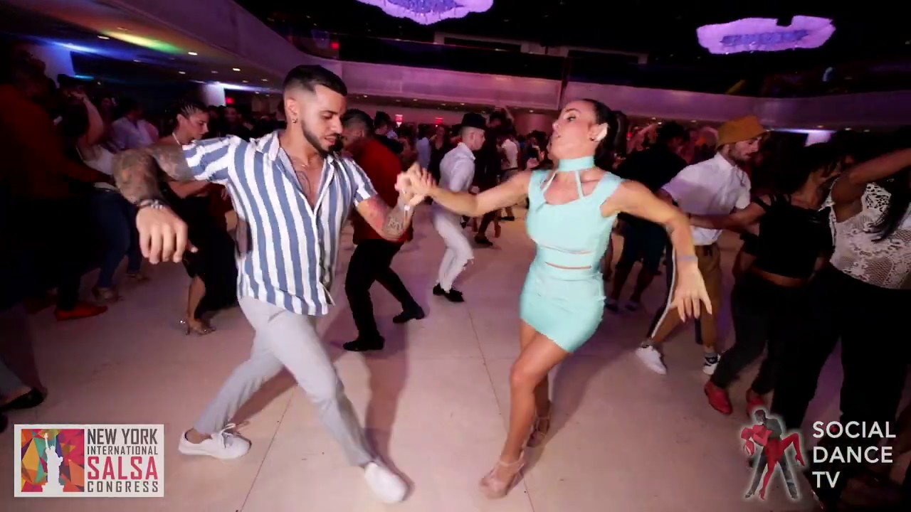 Ernesto Bulnes & Vanessa Lacedonia - Salsa social dancing | Goya New York Int. Salsa Congress 2019