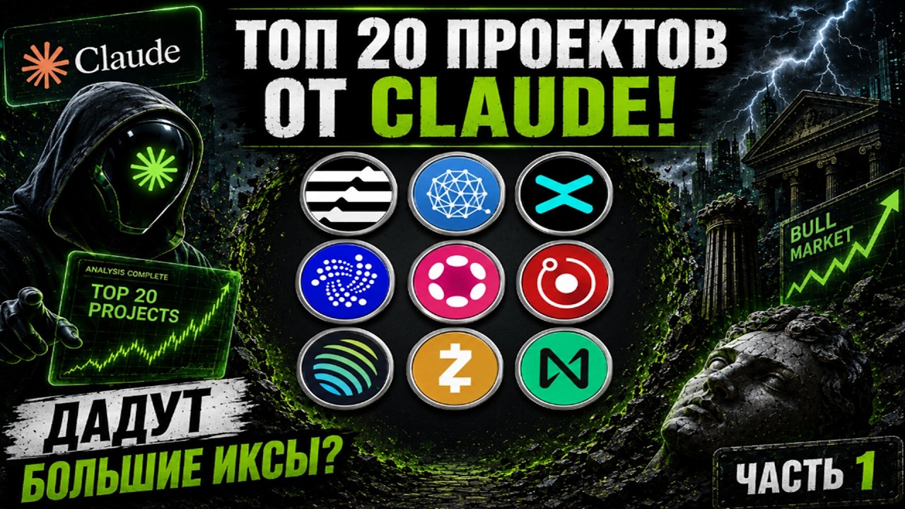 CLAUDE ВЫБРАЛ ТОП-20 ПРОЕКТОВ! ДАДУТ ИКСЫ? ЧАСТЬ 1