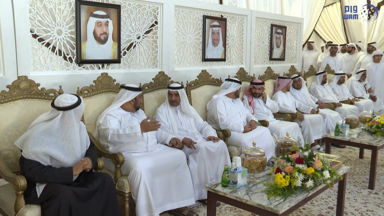 حاكم الفجيرة يحضر مأدبة محمد اليماحي في غوب