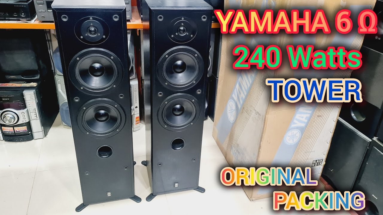 ❌️Sold🚫6&Omega; 240Watts 🎶Branded tower speaker🏆 Dont Miss the deal👌 high-end model Tower